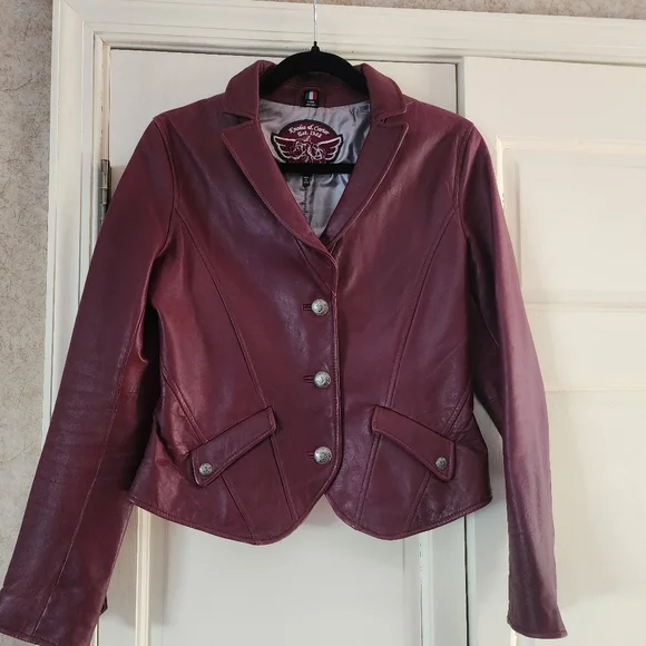 Knoles & Carter Women's Italian lamb skin Jackets.size L.New condition ❤️. - Picture 3 of 10